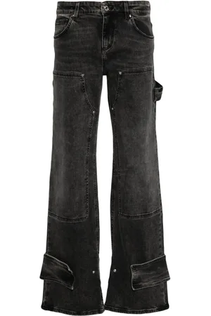 BLUMARINE Boyfit Cargo-Jeans