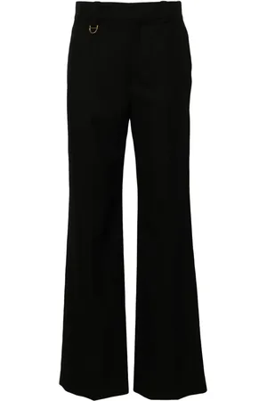 Chloé Hose aus Grain-de-Poudre-Wolle