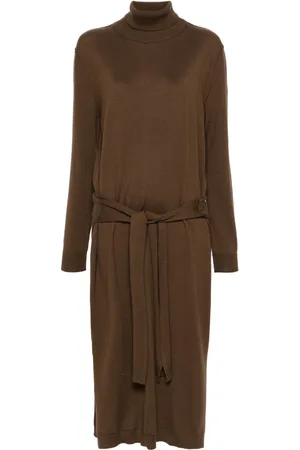 LEMAIRE Midikleid mit Trompe-l