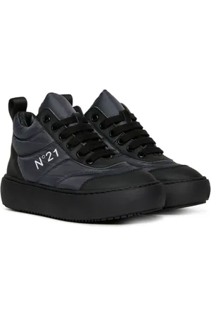 Nº21 High-Top-Sneakers mit Logo-Print
