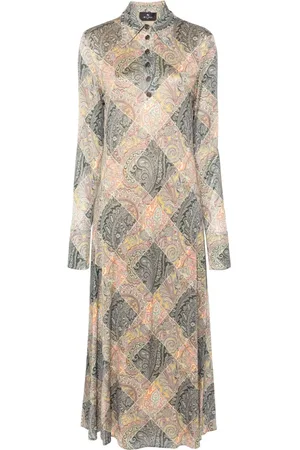 Etro Maxikleid mit Paisley-Print