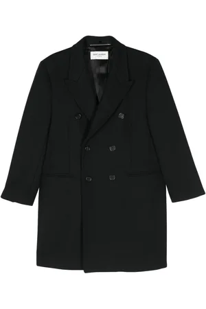 Saint Laurent Klassischer Wollmantel