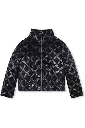 Michael Kors Gefütterte Jacke mit Ketten-Print
