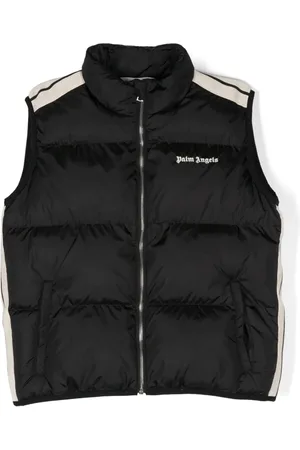 Palm Angels Weste mit Logo-Stickerei