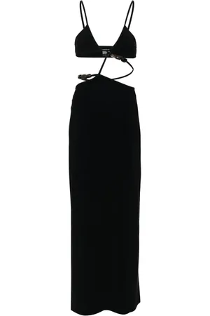 CHRISTOPHER ESBER Cross Bandeau-Midikleid