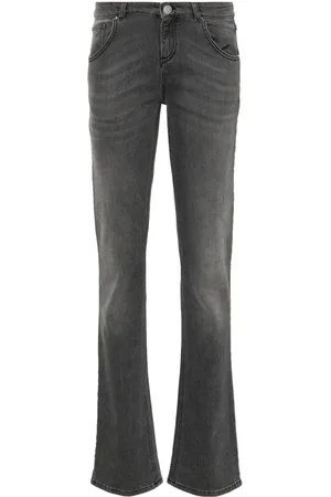 BLUMARINE Jeans mit Logo-Schild