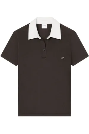 Courrèges Poloshirt aus Baumwollgemisch