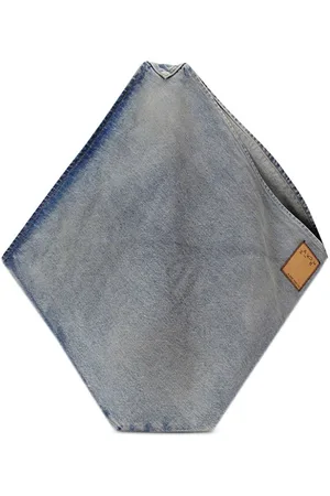 haikure Clutch mit Logo-Applikation