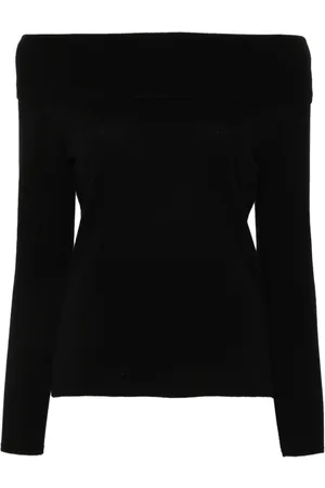 Allude Schulterfreier Pullover