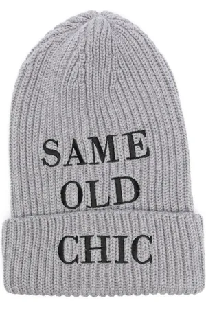 Moschino Beanie mit Logo-Patch