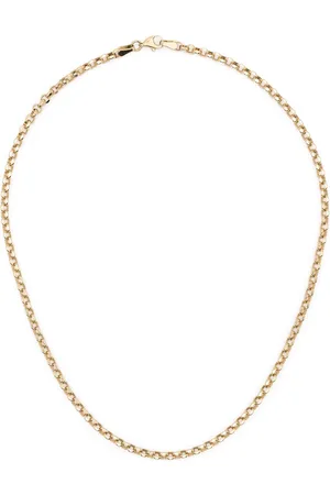 Adina Reyter Kleine 14kt Gelbgoldhalskette