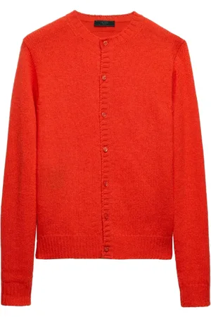 Prada Cardigan mit Logo-Patch
