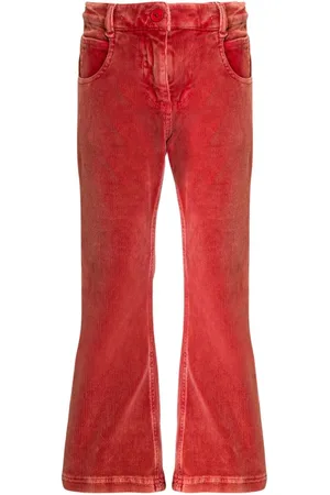 Etro Bootcut-Hose aus Samt
