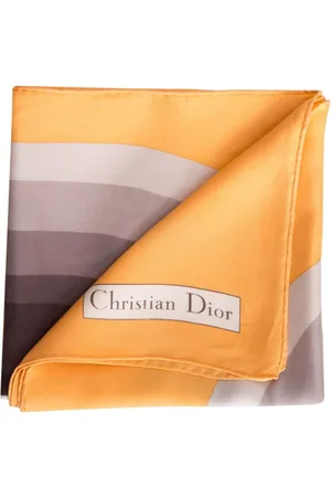 Dior 1970s Schal mit Logo-Print