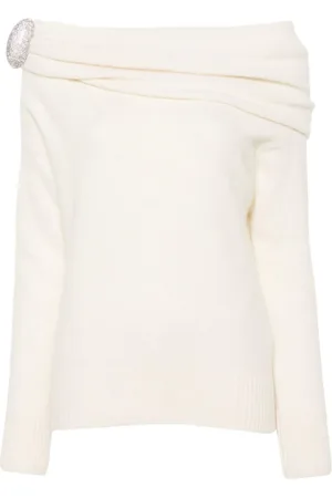 GIUSEPPE DI MORABITO Pullover mit drapierten Kragen