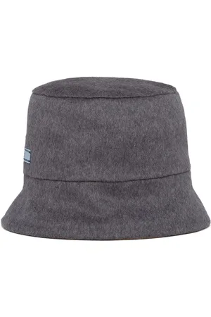 Prada Fischerhut mit Logo-Patch