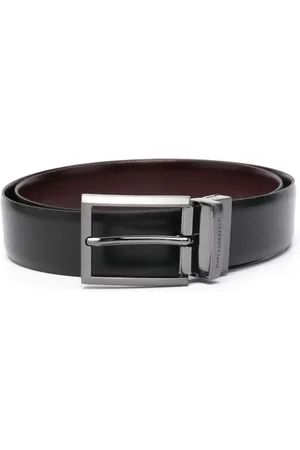 Karl Lagerfeld Ledergürtel mit Logo-Gravur
