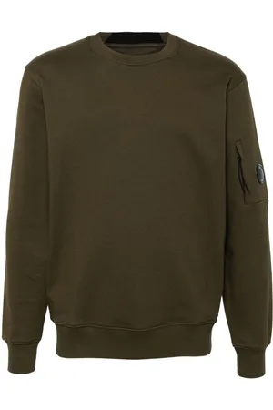 C.P. Company Sweatshirt mit Linsen-Detail