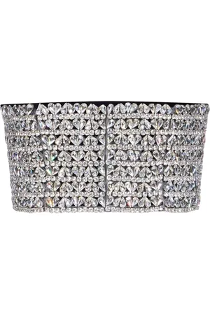 AREA Besticktes Bandeau-Top