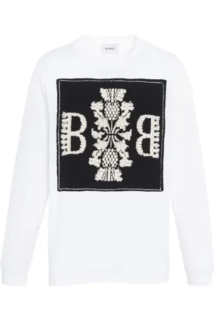 Barrie Langarmshirt mit Logo-Patch