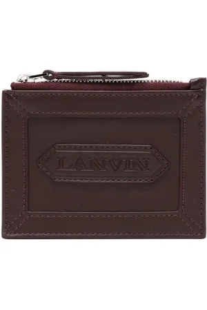 Lanvin Portemonnaie mit Logo-Patch