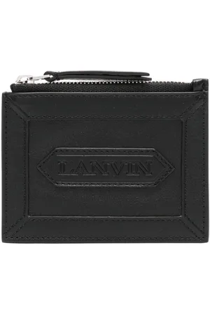 Lanvin Portemonnaie mit Logo-Patch
