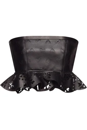 AREA Bandeau-Top mit Laser-Cuts
