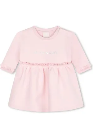 Givenchy Langärmeliges Kleid mit Logo-Print