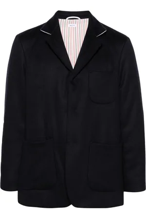 Thom Browne Gefütterte Hemdjacke aus Kaschmir