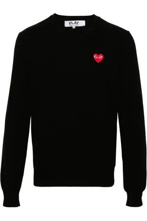 Comme des Garçons Pullover mit Herz-Patch