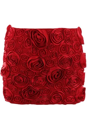 BLUMARINE Minirock mit Rosenapplikation