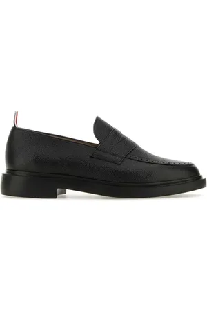 Thom Browne Penny-Loafer aus gekörntem Leder