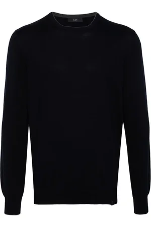 FAY Pullover mit rundem Ausschnitt