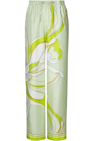 Tory Burch Hose aus Seide mit Print