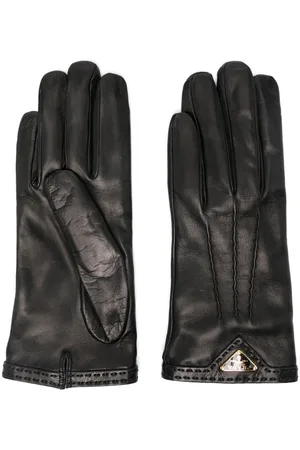 Prada Handschuhe mit Triangel-Logo