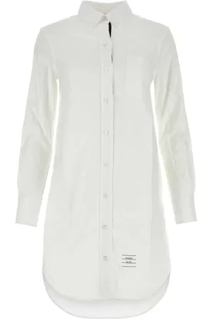 Thom Browne Kleid mit Knitteroptik