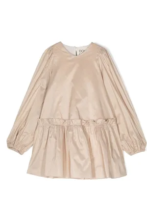 DOUUOD KIDS Minikleid mit Rüschendetail