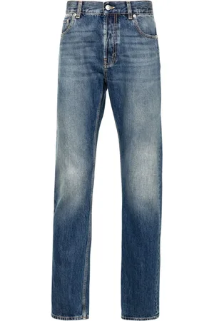 Alexander McQueen Jeans mit Logo-Print