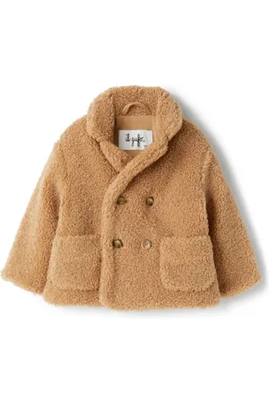 Il gufo Jacke aus Faux Fur