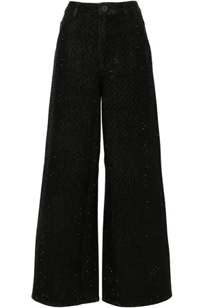 Self-Portrait Jeans mit Strass