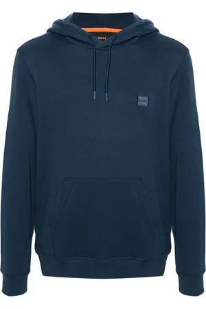 HUGO BOSS Hoodie mit Logo-Patch