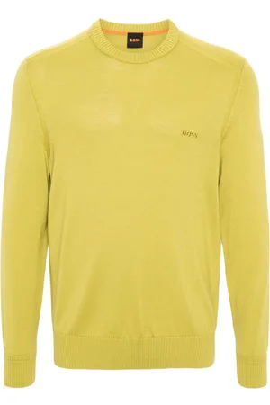 HUGO BOSS Pullover mit Logo-Stickerei