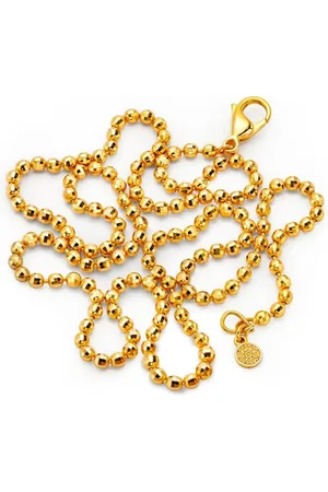BUDDHA MAMA 20kt Disco Gelbgoldkette