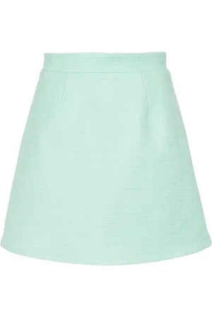 Patou Minirock aus Tweed