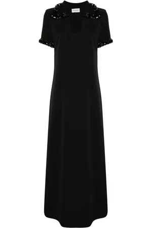 P.A.R.O.S.H. Besticktes Maxikleid