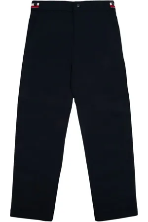 Moncler Gerade Hose mit Logo-Patch
