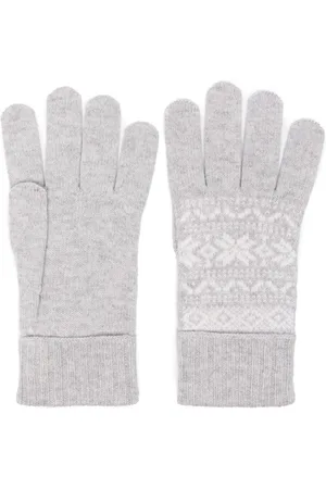 ELEVENTY Handschuhe mit Intarsienmuster