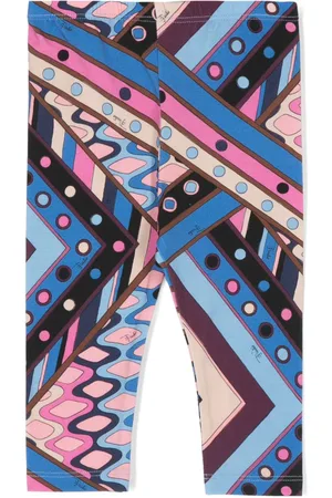 PUCCI Junior Leggings mit Vivara-Print