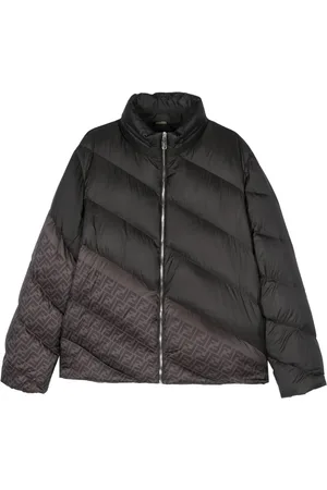 Fendi Gefütterte Jacke mit FF-Print