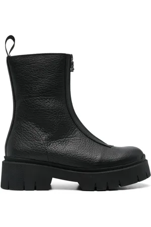 HUGO BOSS Stiefel aus Leder